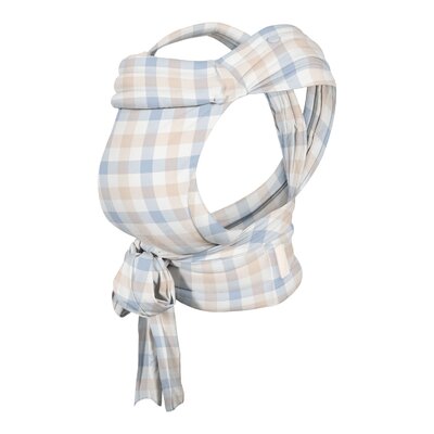 Half-Buckle Ergonomische Draagzak Checker Grey Cream Half-Buckle Ergonomische Draagzak Checker Grey Cream