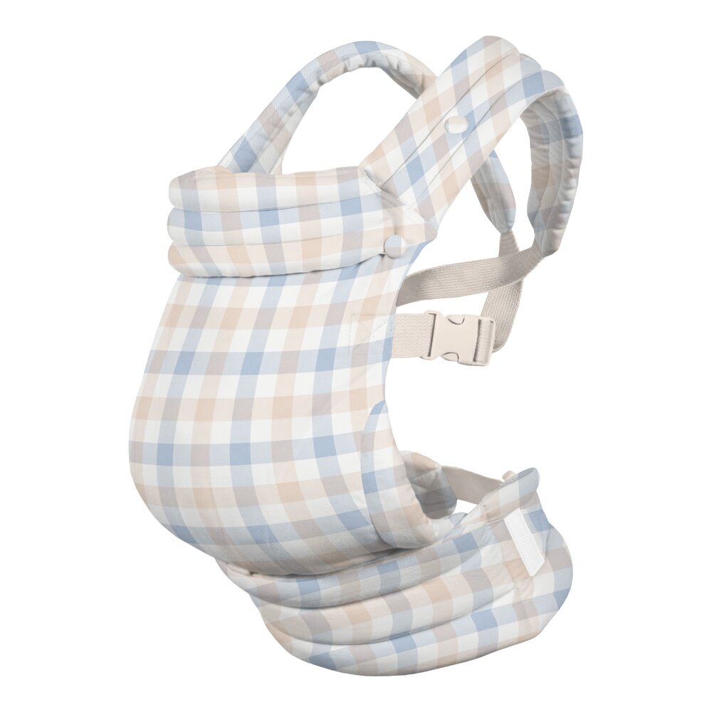 Full-Buckle Ergonomische Draagzak Checker Grey Cream Full-Buckle Ergonomische Draagzak Checker Grey Cream