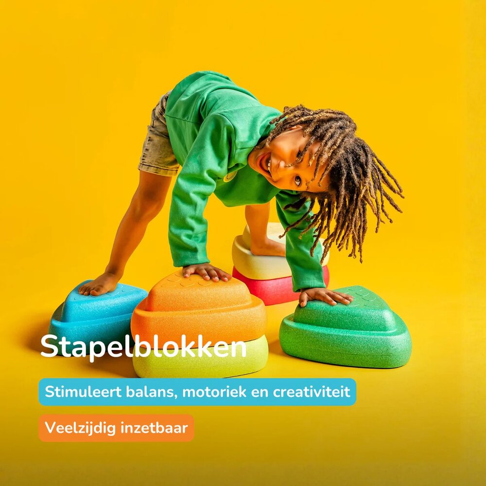 Blocky 6 kleurblokken Blocky 6 kleurblokken