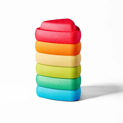 Blocky 6 kleurblokken Blocky 6 kleurblokken