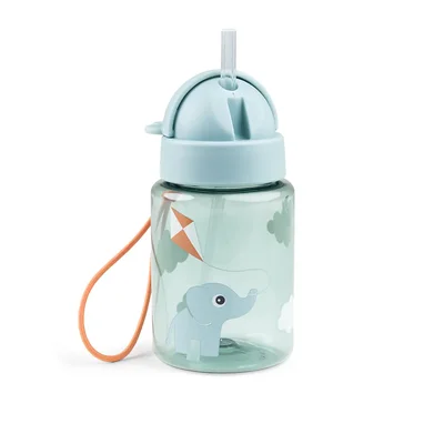 Lunch & snack box w/straw bottle Playground Blue Lunch & snack box w/straw bottle Playground Blue