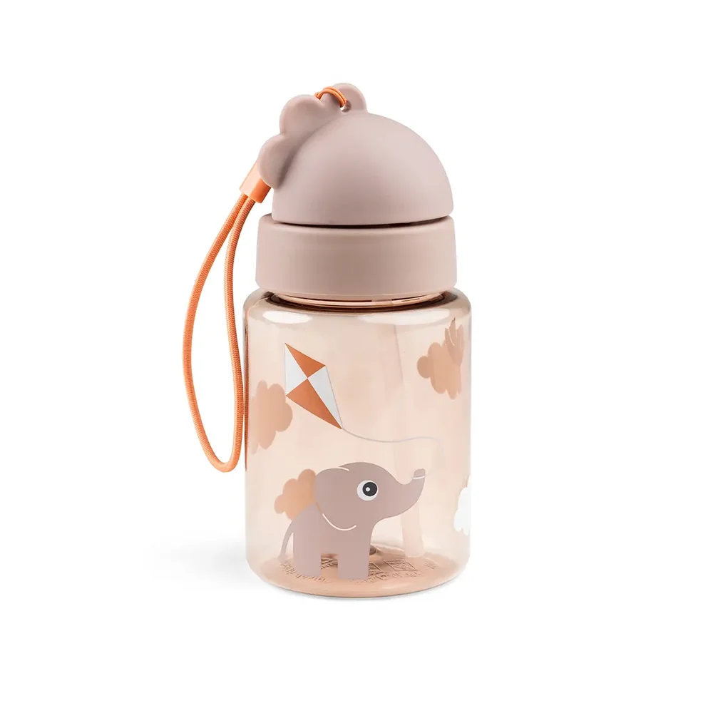 Lunch & snack box w/straw bottle Playground Powder