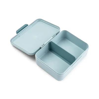 Lunch box w/divider Tiny farm Blue Lunch box w/divider Tiny farm Blue