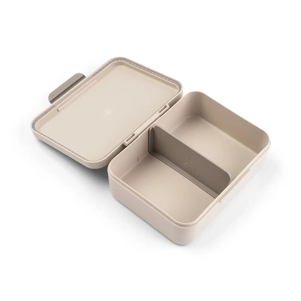 Lunch box w/divider Celebration Sand