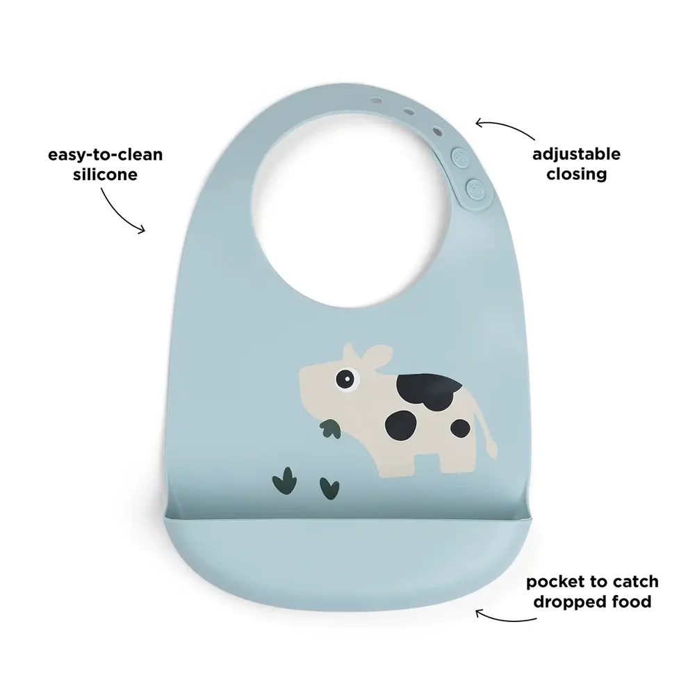 Silicone slab Dotti Blue