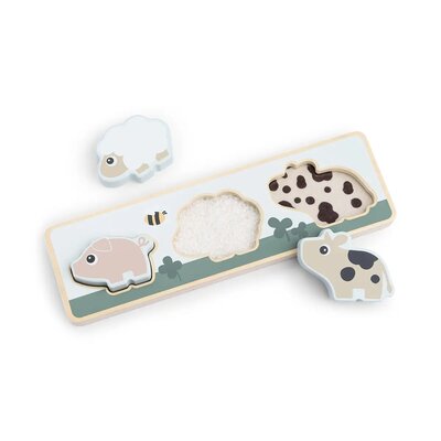 Sensory puzzle Tiny farm Colou