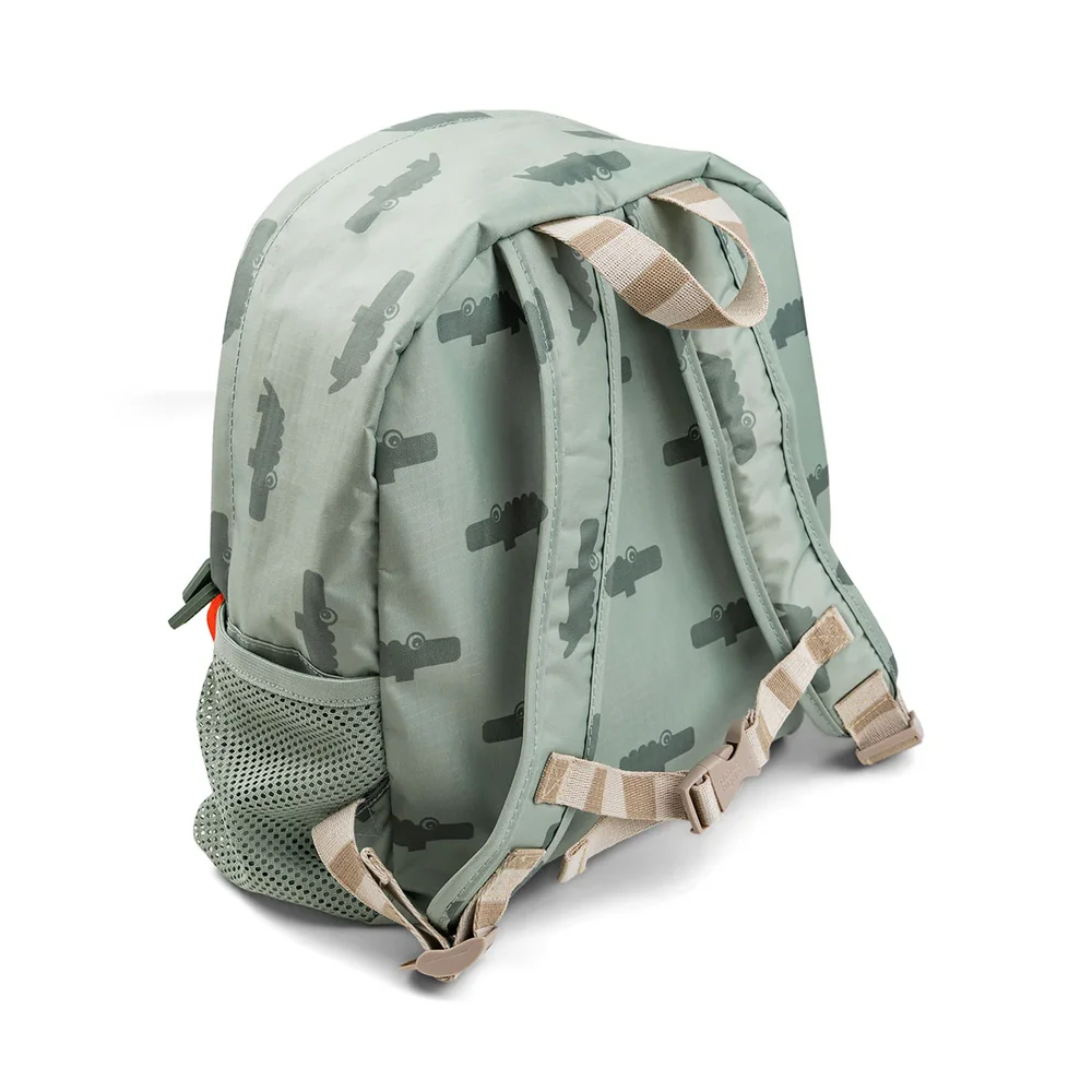 Rugzak kids Croco Green Rugzak kids Croco Green