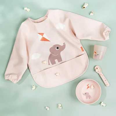 Sleeved pocket bib Playground Powder