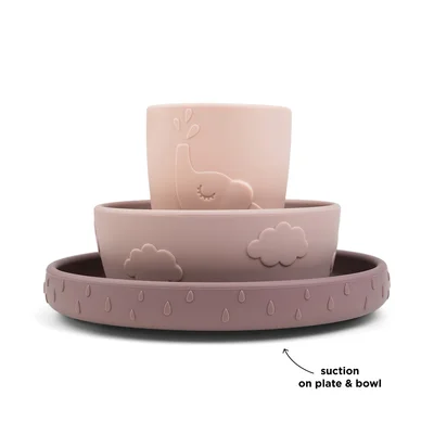 Stick&Stay dinner set Deer friends Po Stick&Stay dinner set Deer friends Po