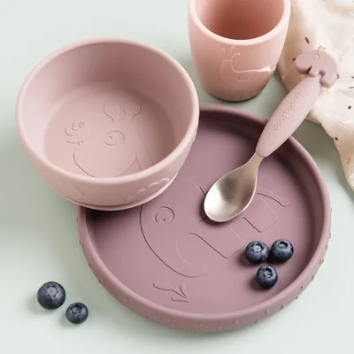 Stick&Stay dinner set Deer friends Po Stick&Stay dinner set Deer friends Po