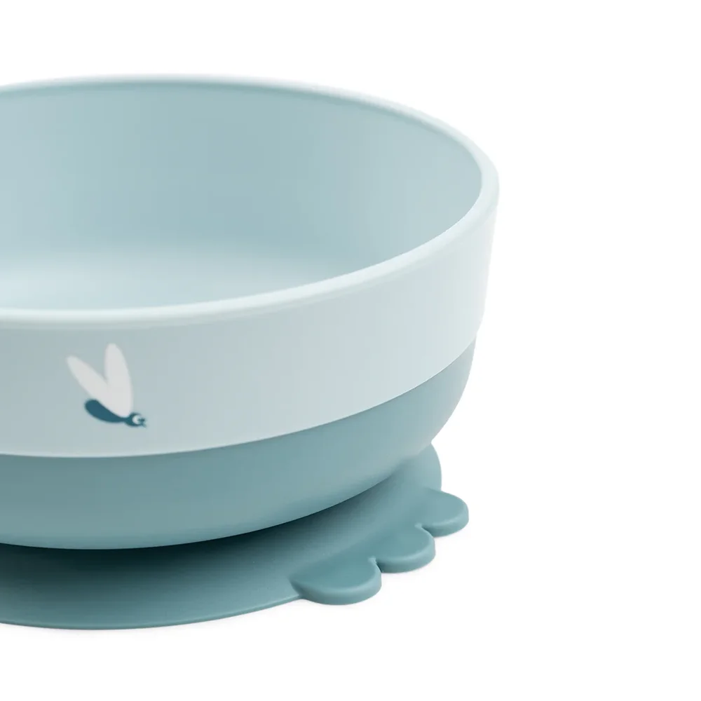 Foodie first meal set suction Elphee Blue Foodie first meal set suction Elphee Blue