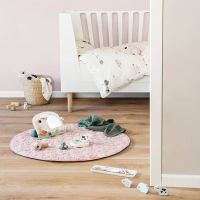 Beddengoed junior 100x140 cm Tiny farm Sand Beddengoed junior 100x140 cm Tiny farm Sand
