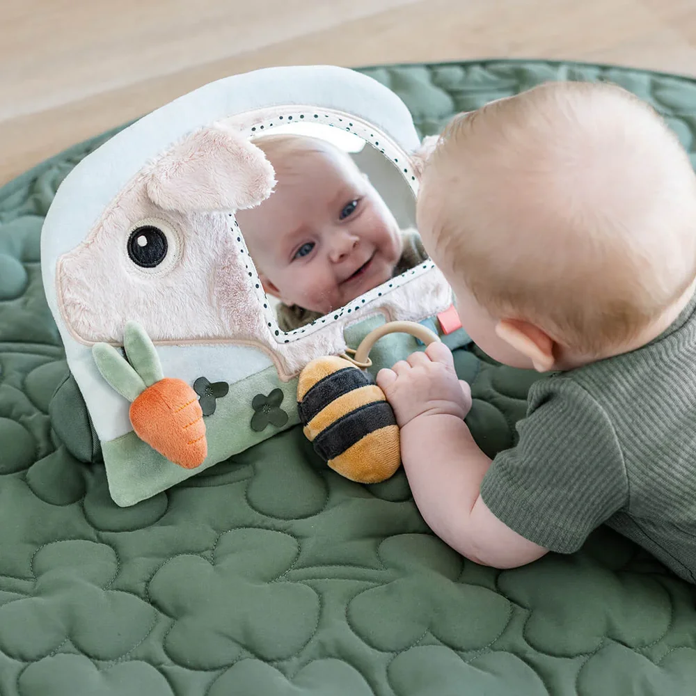 Vloer activiteitenspeelgoed met spiegeltje Pigee Vloer activiteitenspeelgoed met spiegeltje Pigee