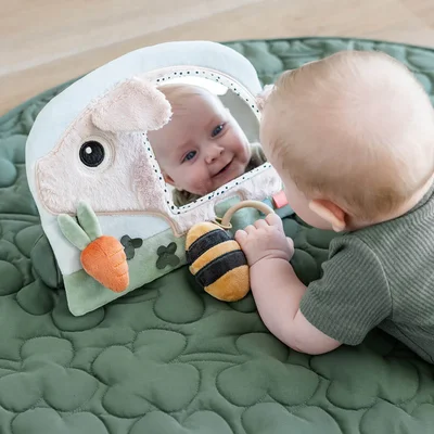 Vloer activiteitenspeelgoed met spiegeltje Pigee Vloer activiteitenspeelgoed met spiegeltje Pigee