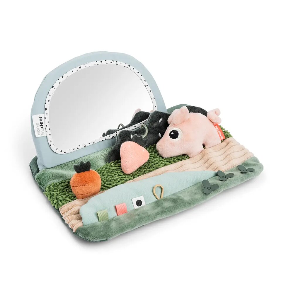 Tummy time sensory mirror Tiny farm Colou Tummy time sensory mirror Tiny farm Colou
