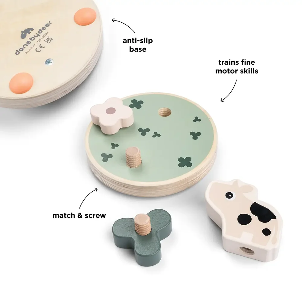 Match & screw toy Dotti Colour mix Match & screw toy Dotti Colour mix