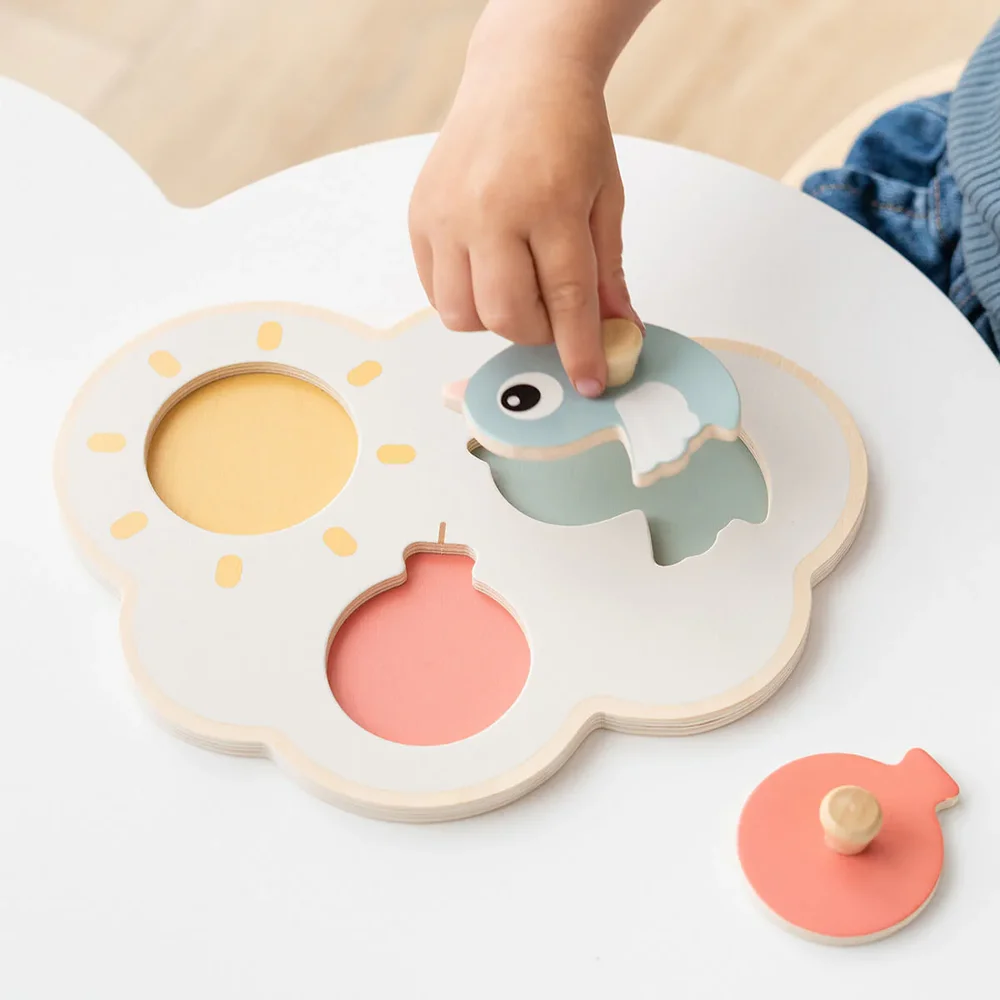 First peg puzzle Happy clouds Co First peg puzzle Happy clouds Co
