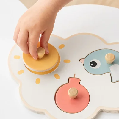 First peg puzzle Happy clouds Co First peg puzzle Happy clouds Co