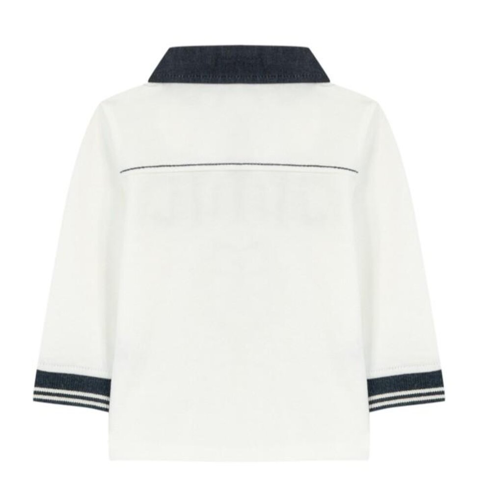 Polo, Shirt (gebreid) parelmoer