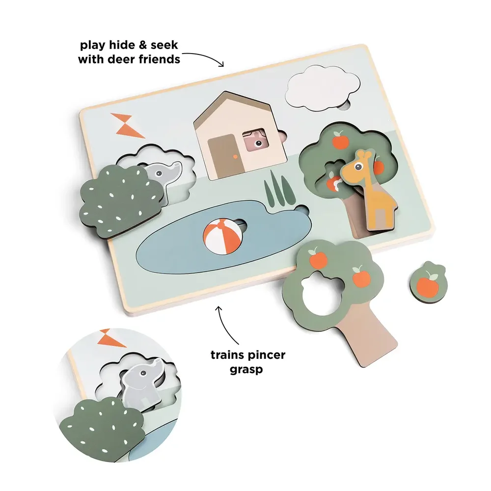 Layer puzzle Deer friends Co