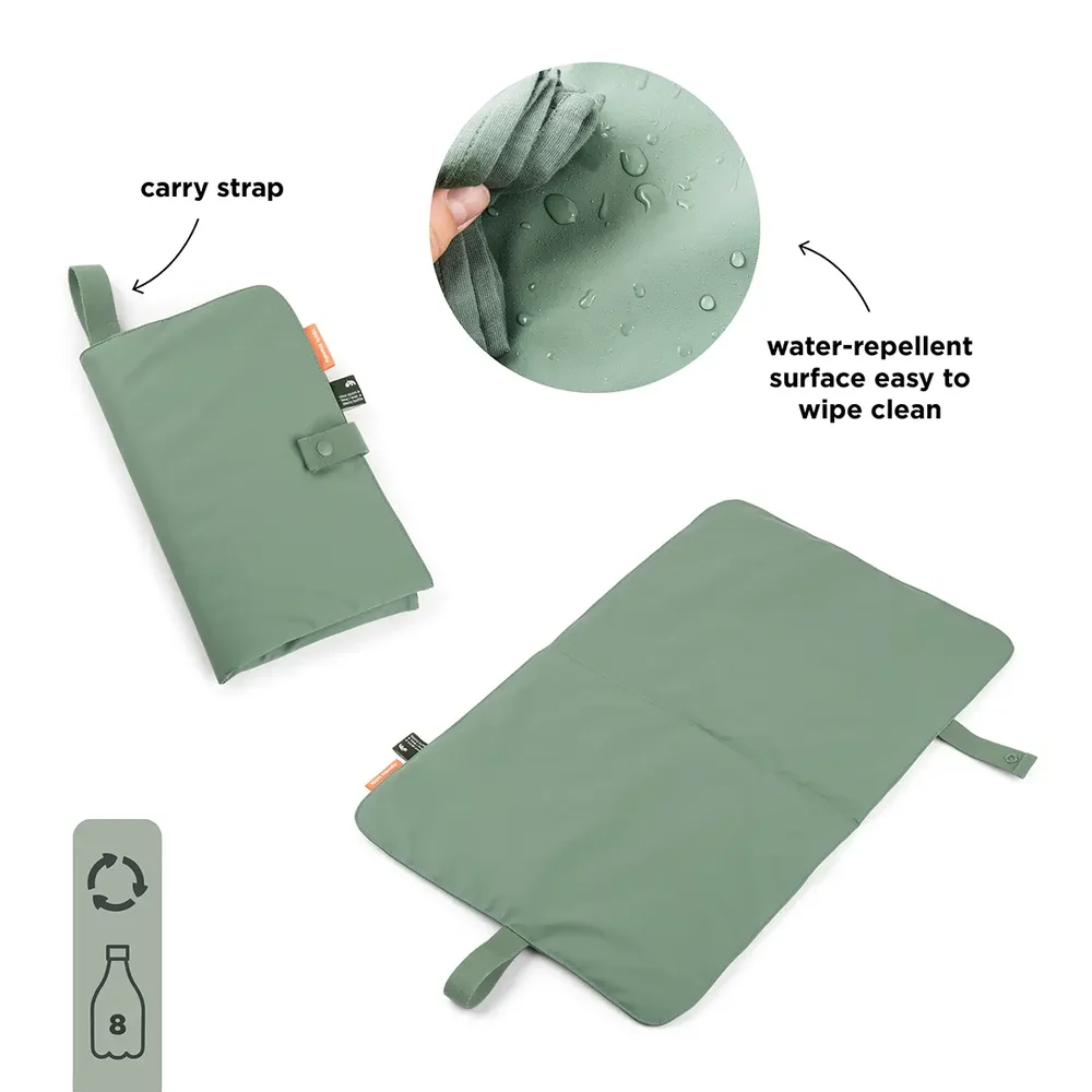 Foldable changing mat Green Foldable changing mat Green