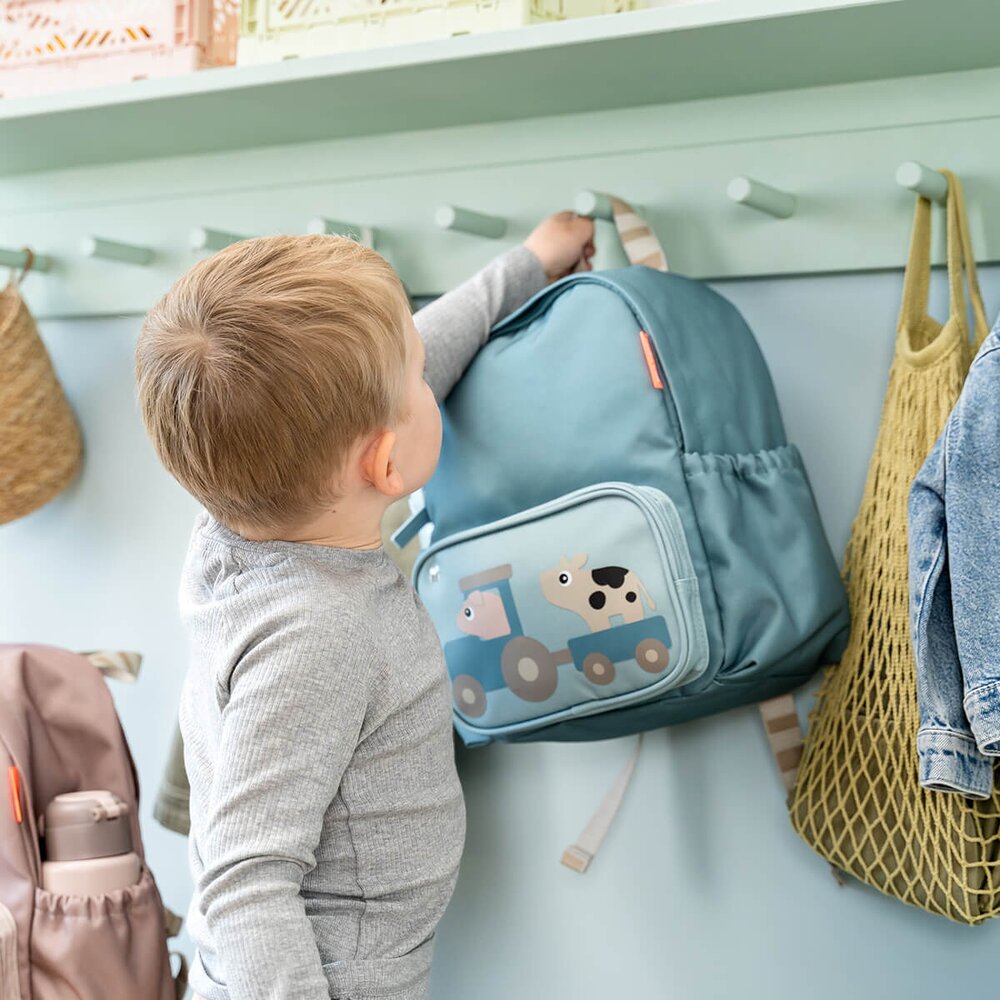 Kids backpack 7,5 L Tiny farm Blue Kids backpack 7,5 L Tiny farm Blue