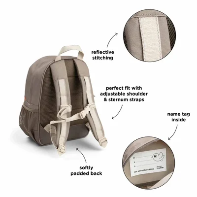 Junior backpack Tiny trails 13 L Sand Junior backpack Tiny trails 13 L Sand