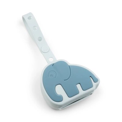 Silicone pacifier pouch Elphee Blue