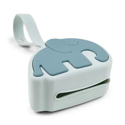 Silicone pacifier pouch Elphee Blue