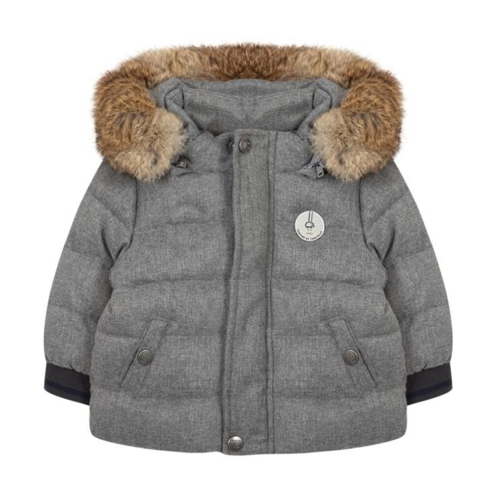 Windjack , Parka gris clair chine