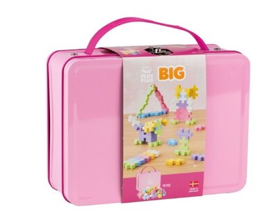 BIG Metal suitcase Pastel