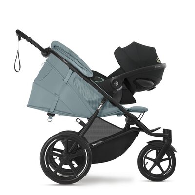 Kinderwagen Avi Spin BLK Stormy Blue | light blue 