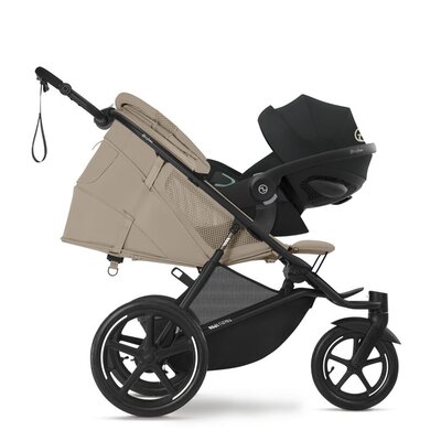 Kinderwagen Avi Spin BLK Almond Beige Kinderwagen Avi Spin BLK Almond Beige