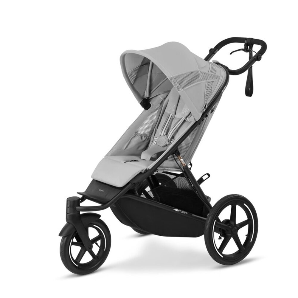 Kinderwagen Avi Spin BLK Fog Grey | light grey Kinderwagen Avi Spin BLK Fog Grey | light grey
