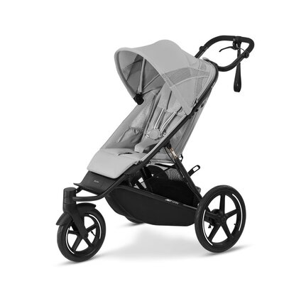 Kinderwagen Avi Spin BLK Fog Grey | light grey