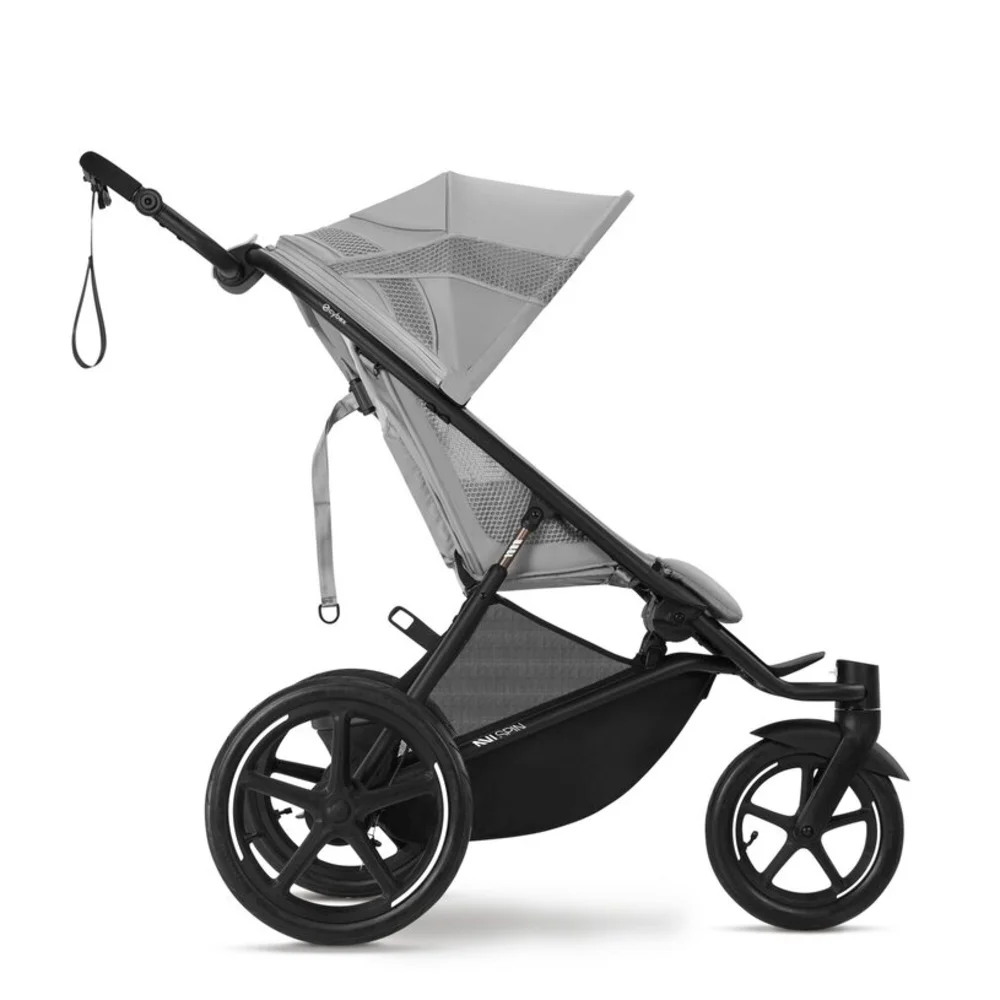Kinderwagen Avi Spin BLK Fog Grey | light grey Kinderwagen Avi Spin BLK Fog Grey | light grey