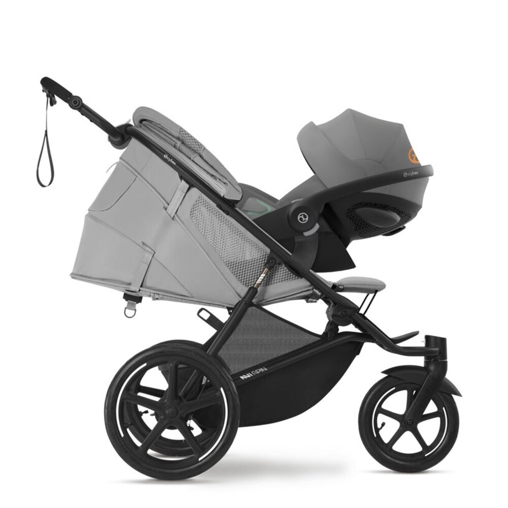 Kinderwagen Avi Spin BLK Fog Grey | light grey Kinderwagen Avi Spin BLK Fog Grey | light grey