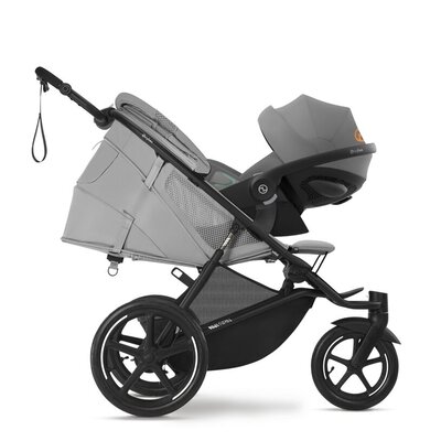 Kinderwagen Avi Spin BLK Fog Grey | light grey Kinderwagen Avi Spin BLK Fog Grey | light grey