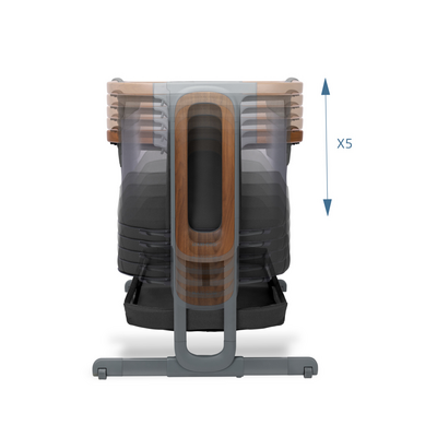 Iora pro co-sleeper Elegance graphite