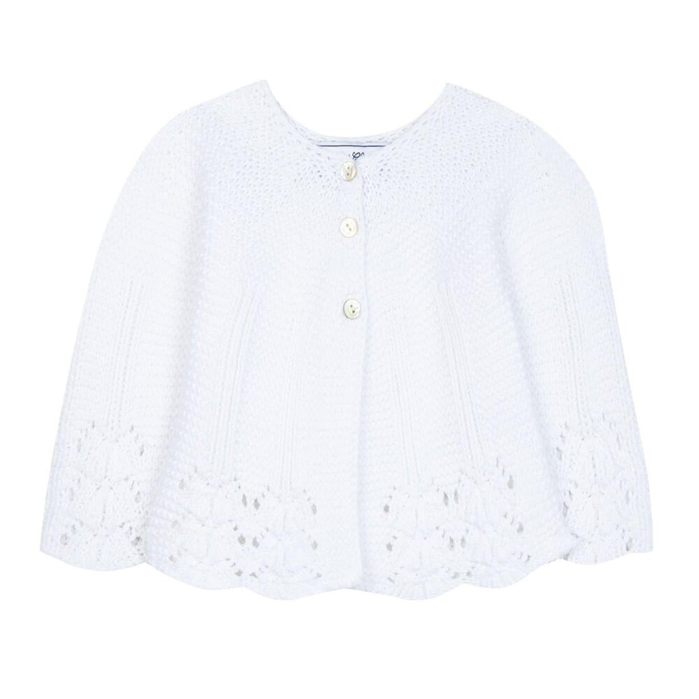 Cardigan Blanc