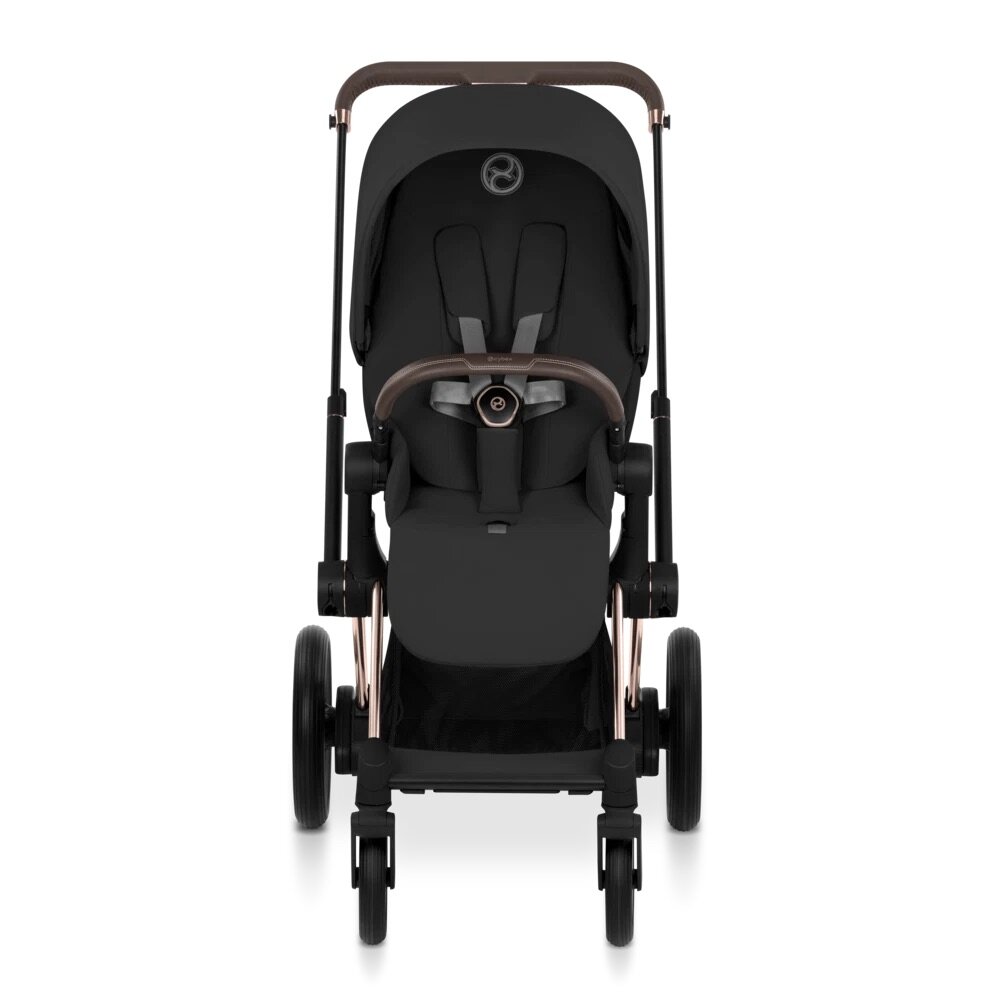 e-Priam Comfort set Sepia Black met Rose Gold Frame