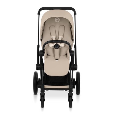 e-Priam Comfort set Cozy Beige met Matt Black Frame e-Priam Comfort set Cozy Beige met Matt Black Frame