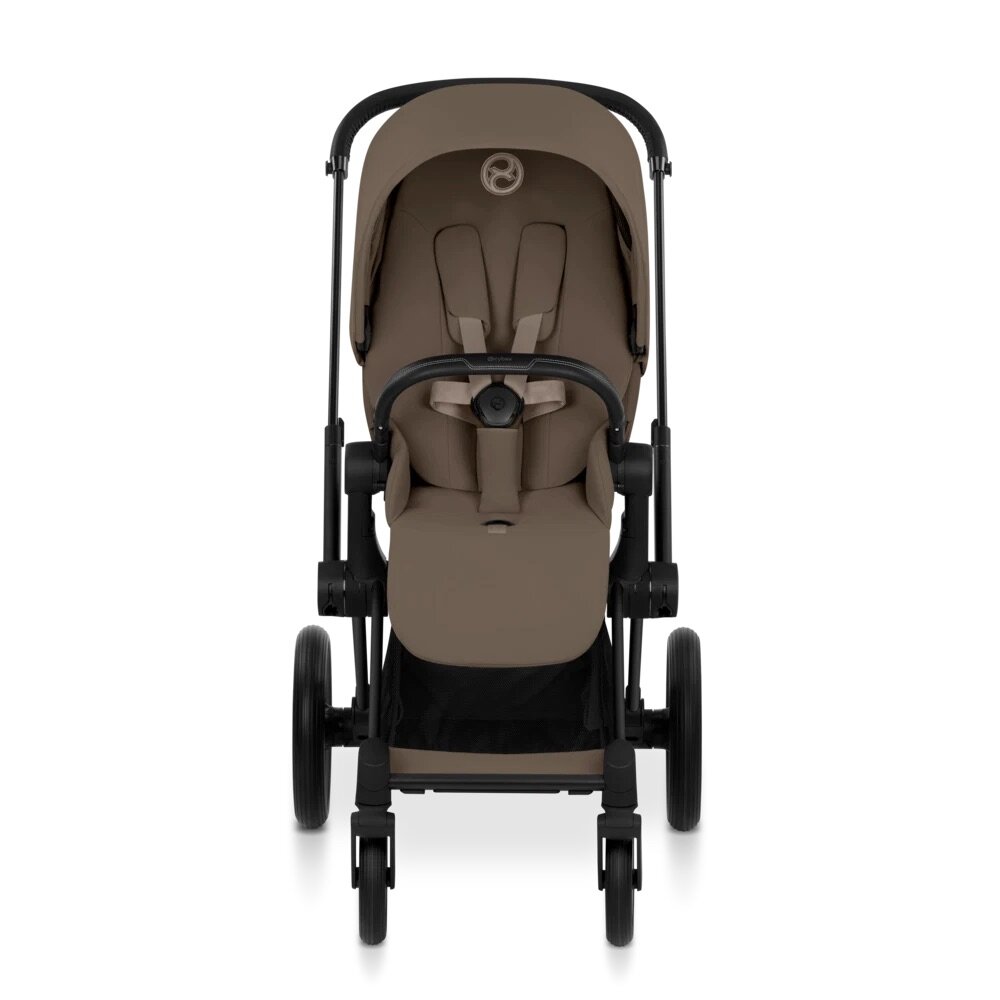 PRIAM Comfort set Coconut Brown met Matt Black Frame PRIAM Comfort set Coconut Brown met Matt Black Frame