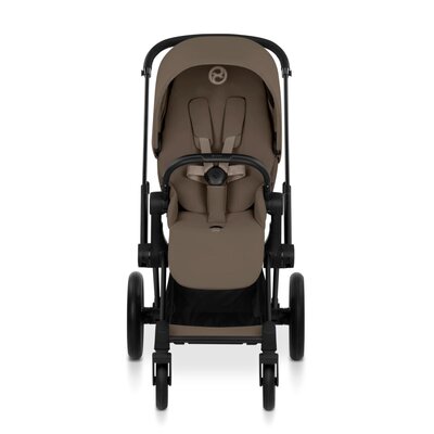 PRIAM Comfort set Coconut Brown met Matt Black Frame PRIAM Comfort set Coconut Brown met Matt Black Frame
