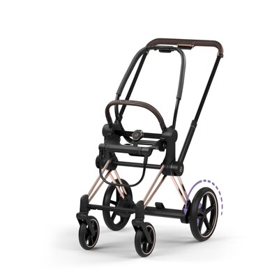 e-Priam Style onderstel + frame zitting Rose Gold e-Priam Style onderstel + frame zitting Rose Gold