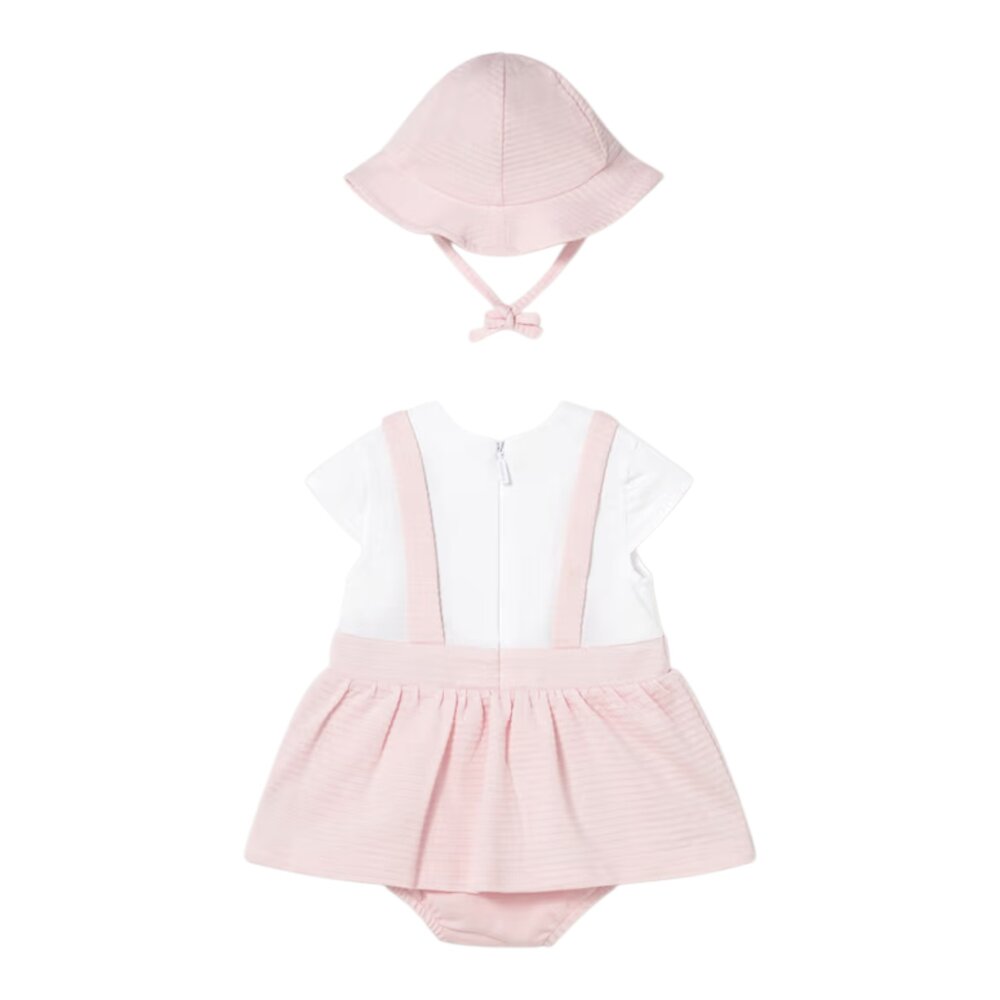 Romper met hoedje Roze Romper met hoedje Roze