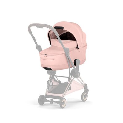 MIOS / COŸA Style Foldable Carry Cot Peach Pink