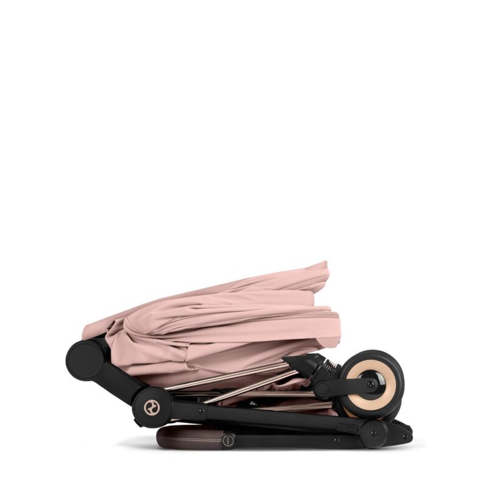 MIOS / COŸA Style Foldable Carry Cot Peach Pink