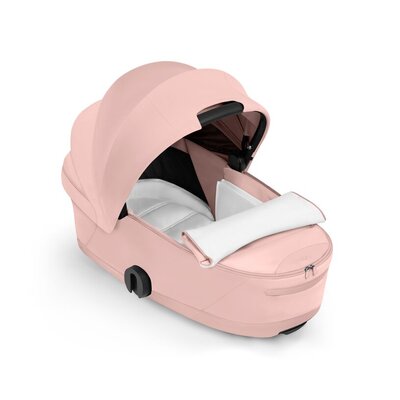 MIOS / COŸA Style Foldable Carry Cot Peach Pink