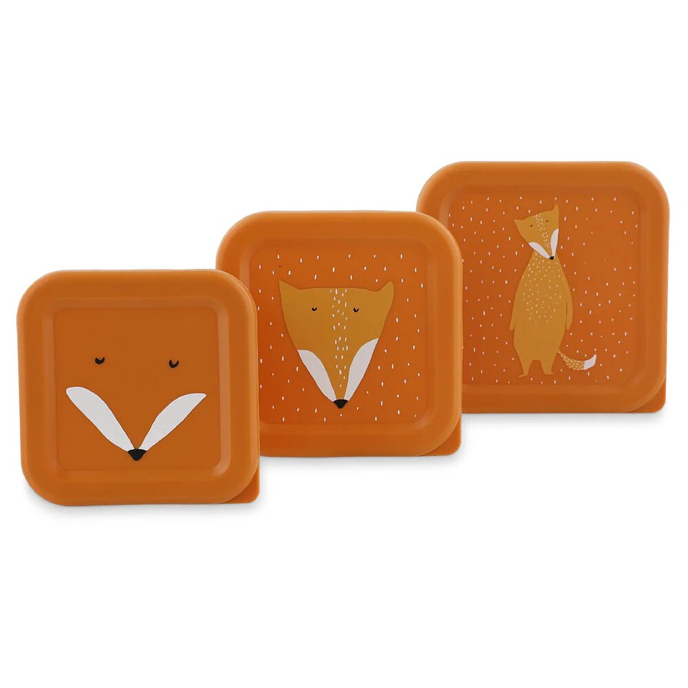 Snackbox set - 3 delig Mr. Fox Snackbox set - 3 delig Mr. Fox